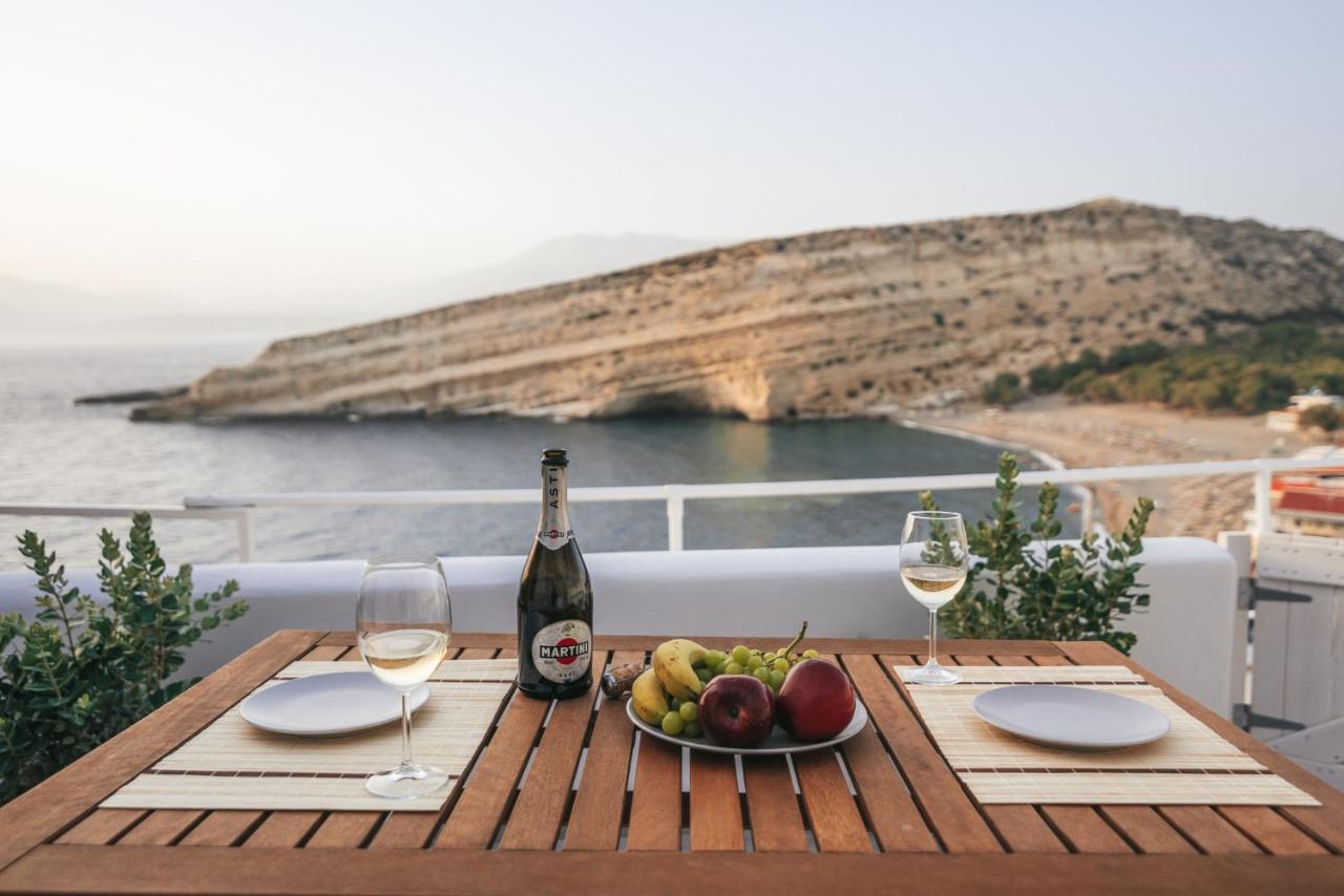 Nostos Cave Seaview Apartment Matala Exteriör bild