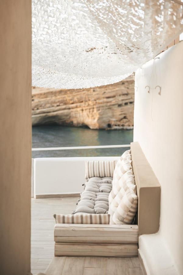 Nostos Cave Seaview Apartment Matala Exteriör bild